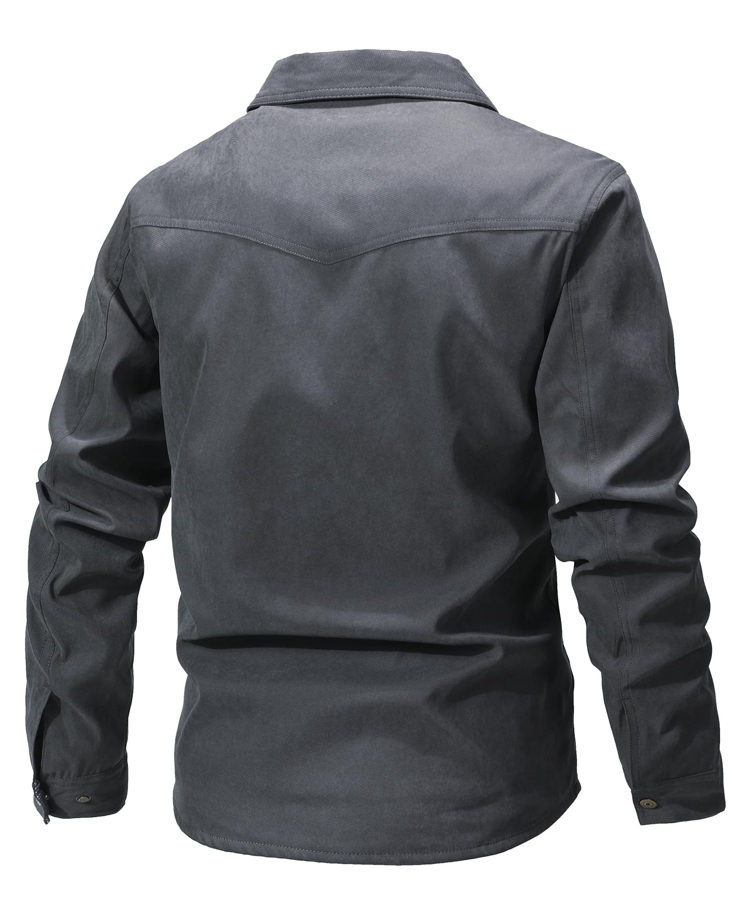 Men's Jackets Spring Flannel L - Flannel Shirt Lined recension och pris
