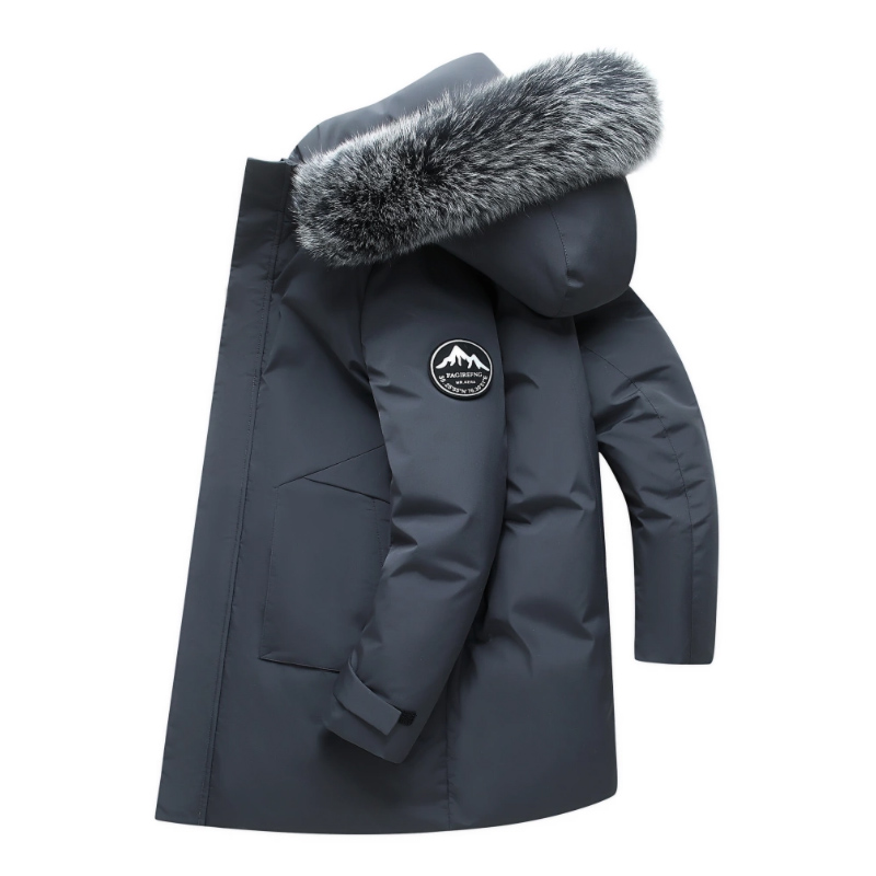 Autumn Winter Men Windproof Do - Down Jacket Packable recension och pris