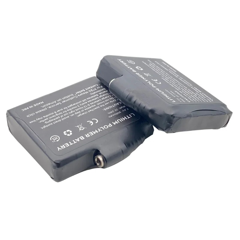 2-8PCS Lithium Polymer 7.4V 30 - Heated Vest Battery recension och pris