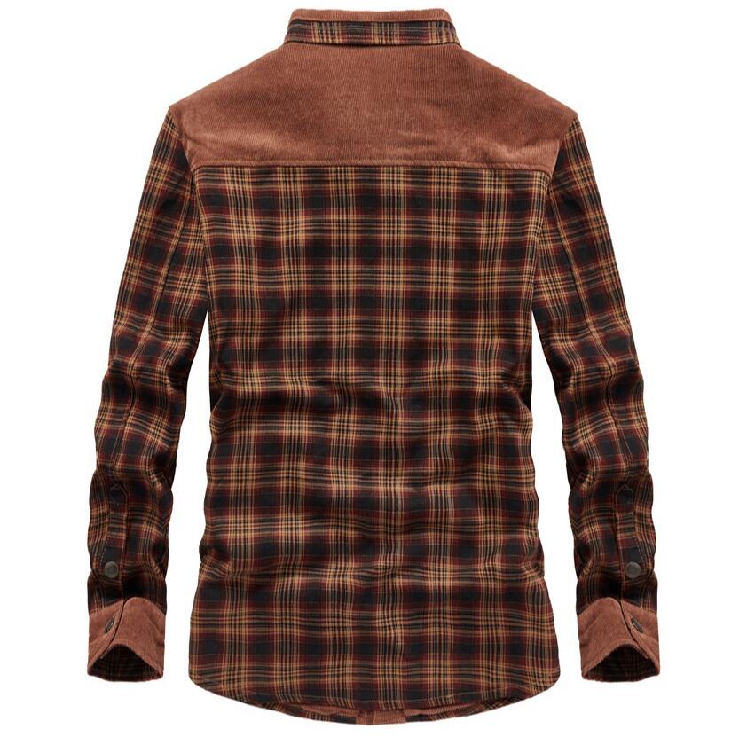 Men's Jackets Winter Windproof - Flannel Shirt Lined recension och pris