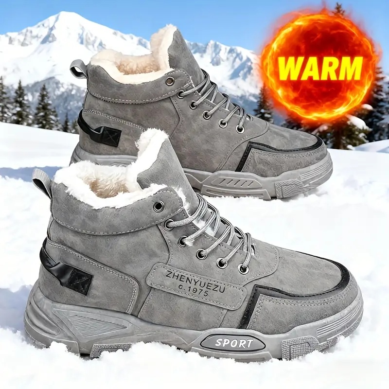 Men's Autumn and Winter High-T - Waterproof Winter Boot recension och pris