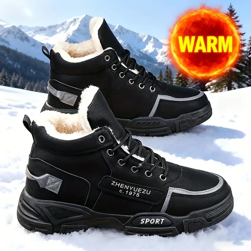 Men's Autumn and Winter High-T - Waterproof Winter Boot recension och pris