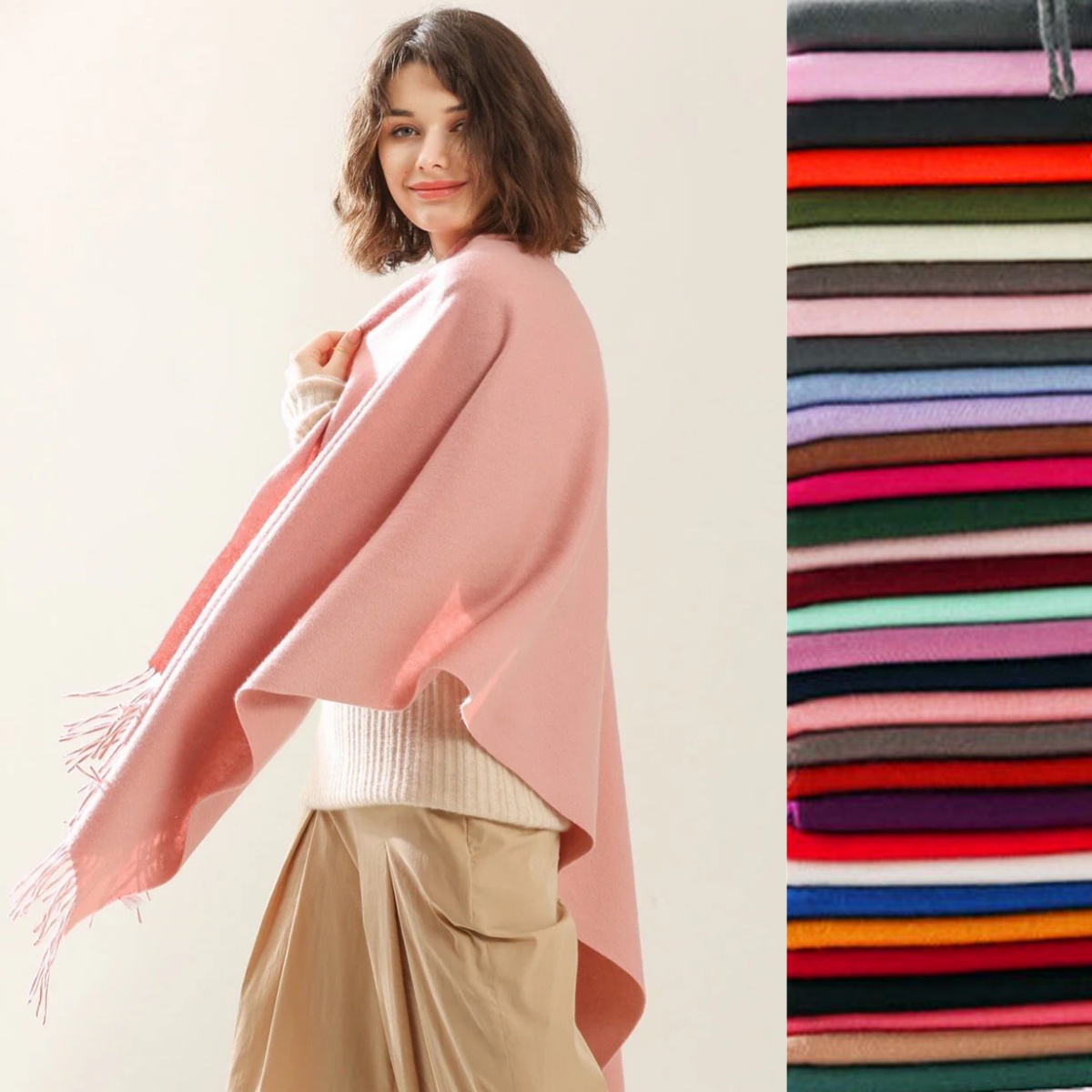 36Color Thin Imitation Cashmer - Cashmere Pashmina Wrap recension och pris