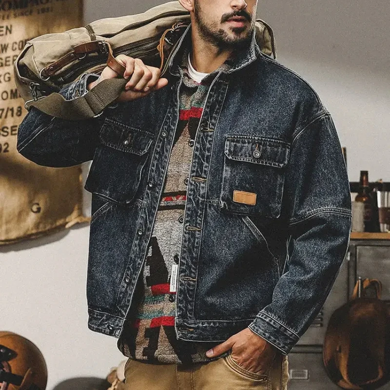 Winter 2025 Loose Cowboy Coat  - Down Jacket Packable recension och pris
