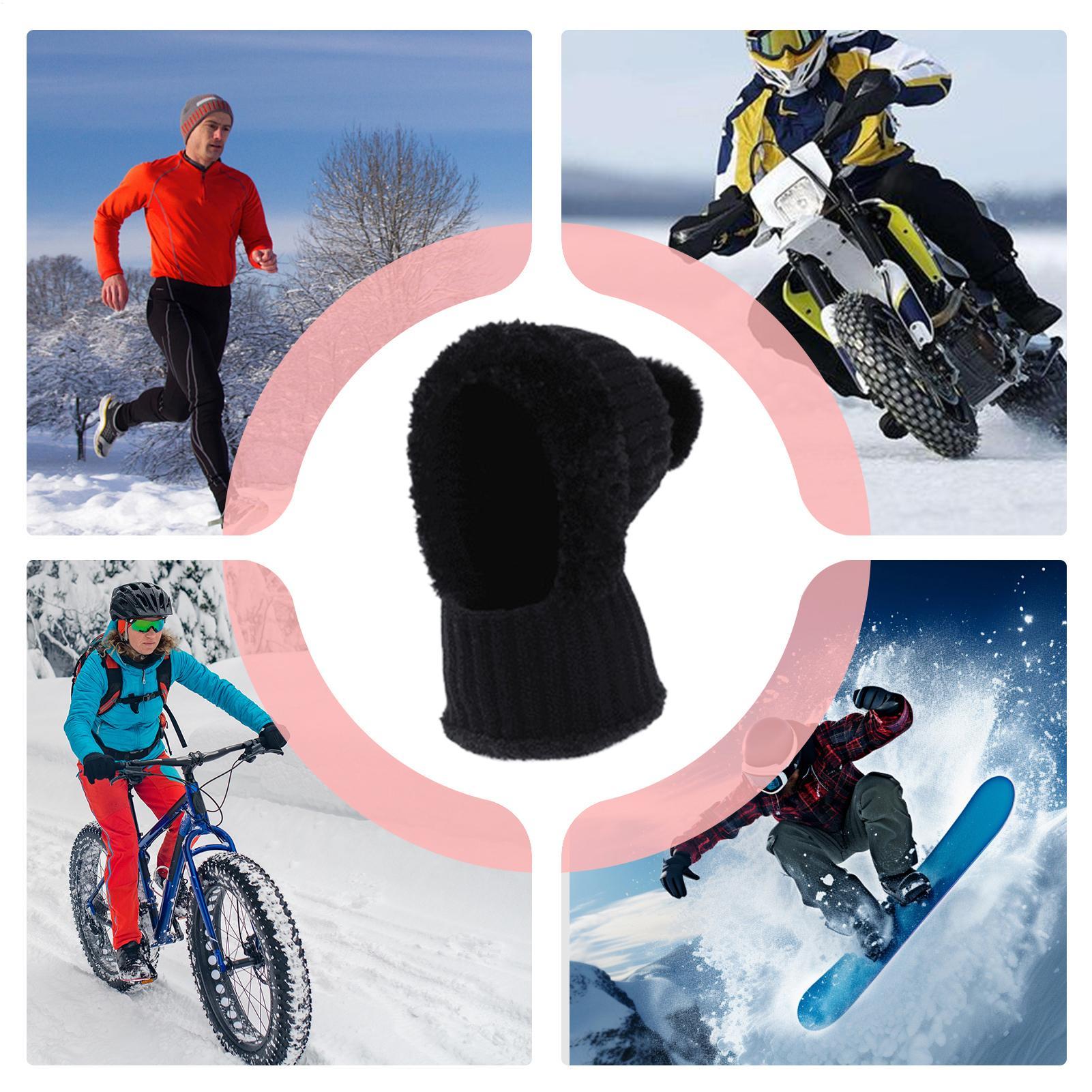 Knit Beanie Fall Beanie With N - Neck Gaiter Fleece recension och pris