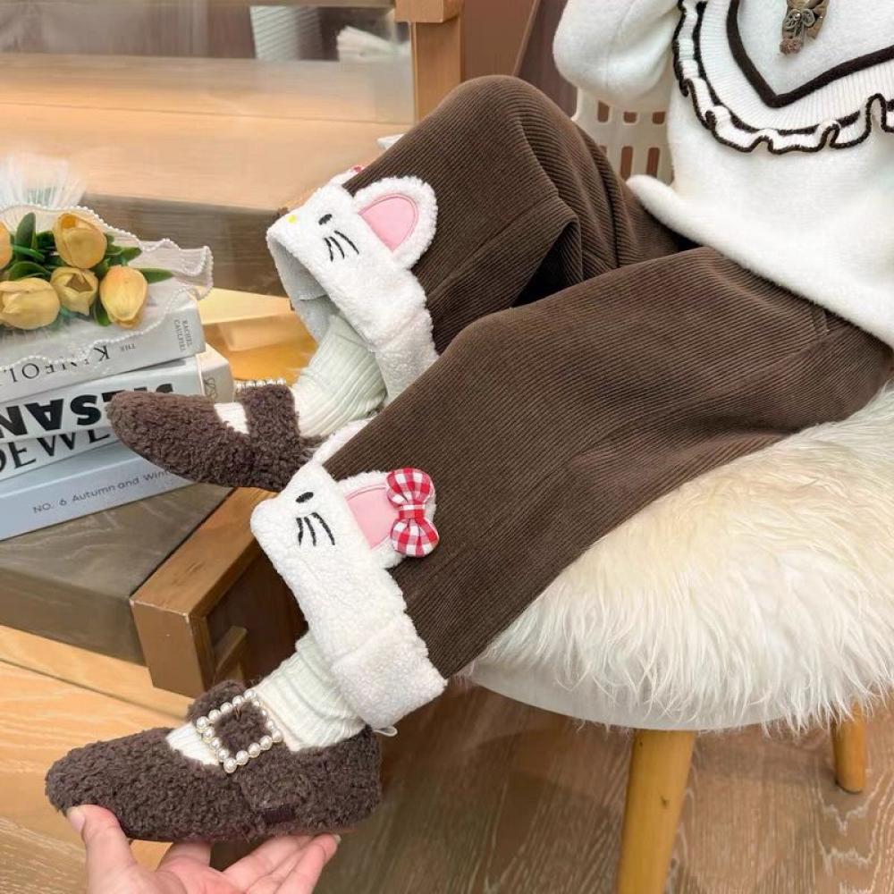 Kawaii Hello Kitty Girls Ins P - Corduroy Pant Warm recension och pris