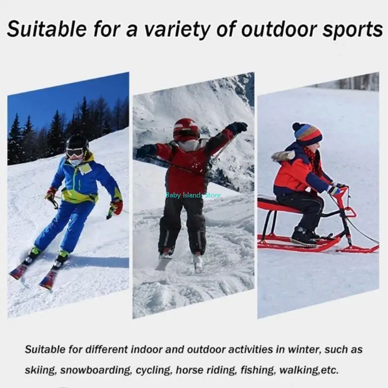 K92D Waterproof Ski Gloves Fas - Snow Glove Insulated recension och pris