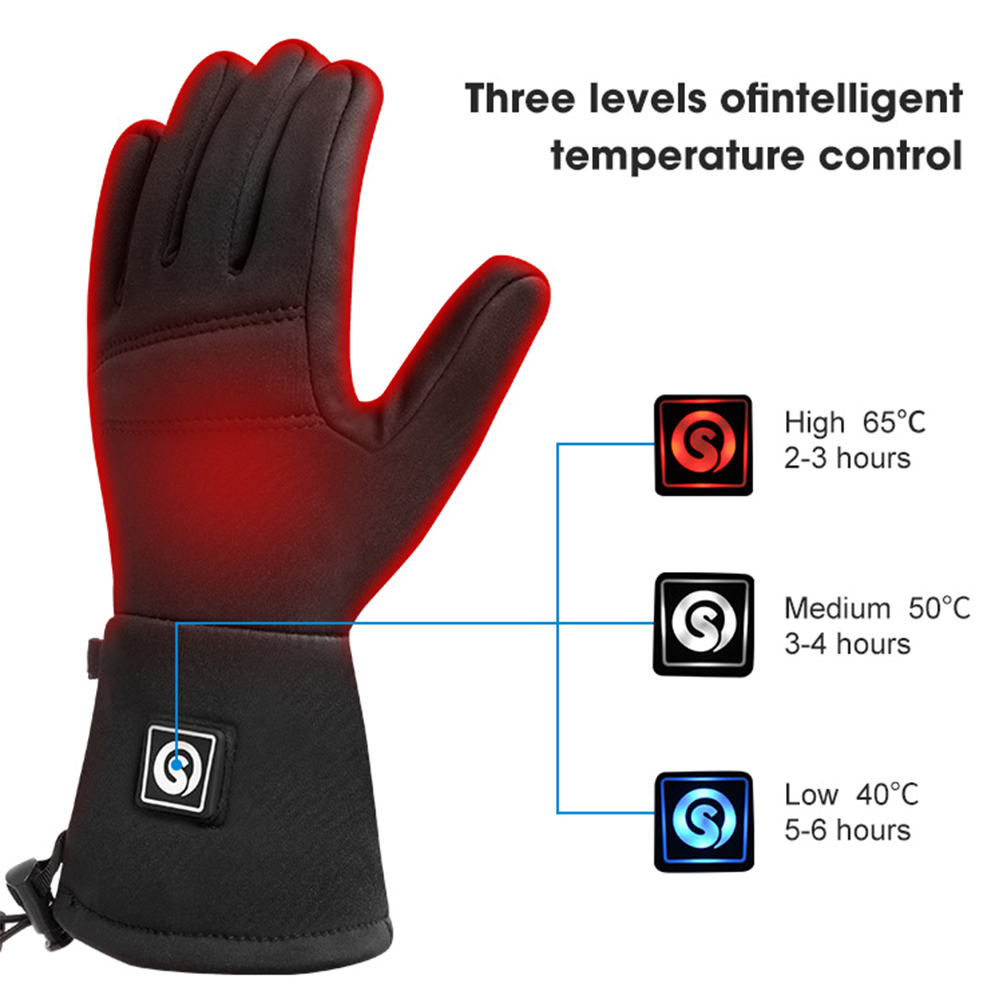 Snow Deer S18 Winter Heated Gl - Touch Screen Gloves recension och pris