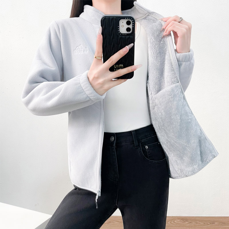 Fleece Sweatshirt No Hat Women - Sherpa Hoodie Fleece recension och pris