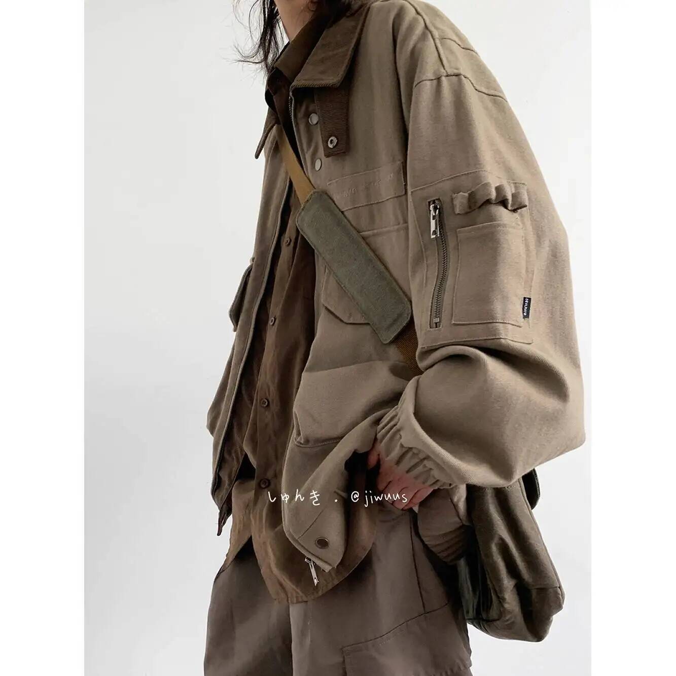 Man Jacket Spring Autumn Loose - Down Jacket Packable recension och pris