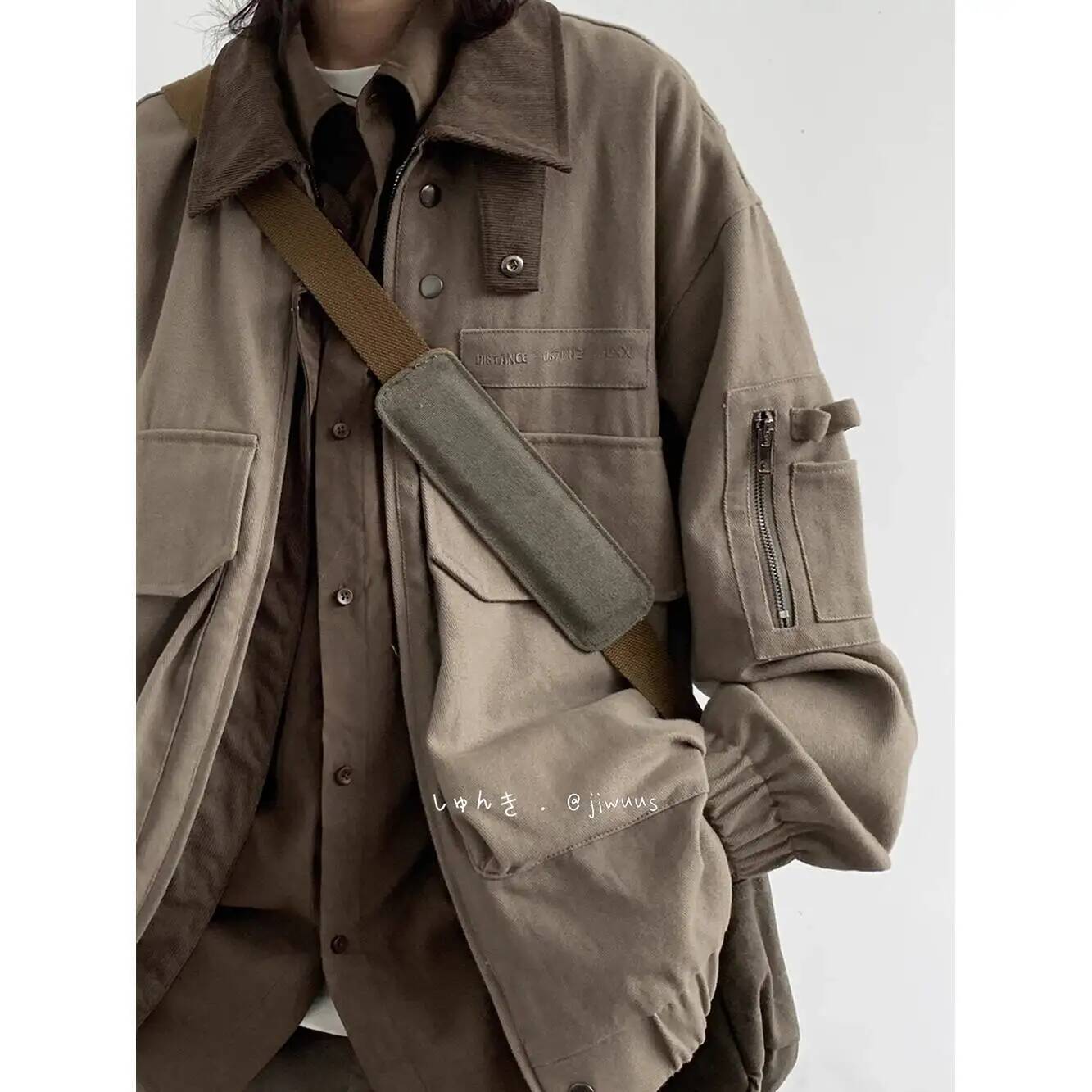 Man Jacket Spring Autumn Loose - Down Jacket Packable recension och pris
