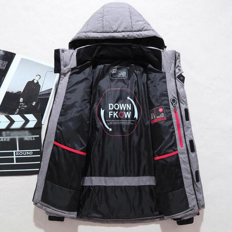 Down Jacket Male Winter Men Wh - Down Jacket Packable recension och pris