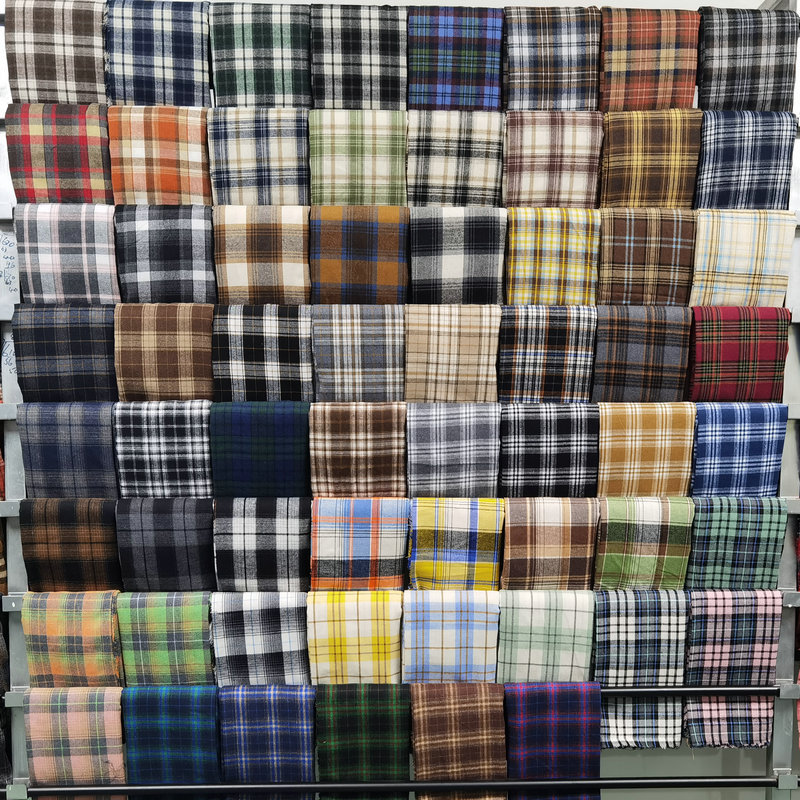 Twill Plaid Flannel Fabric By  - Flannel Shirt Lined recension och pris