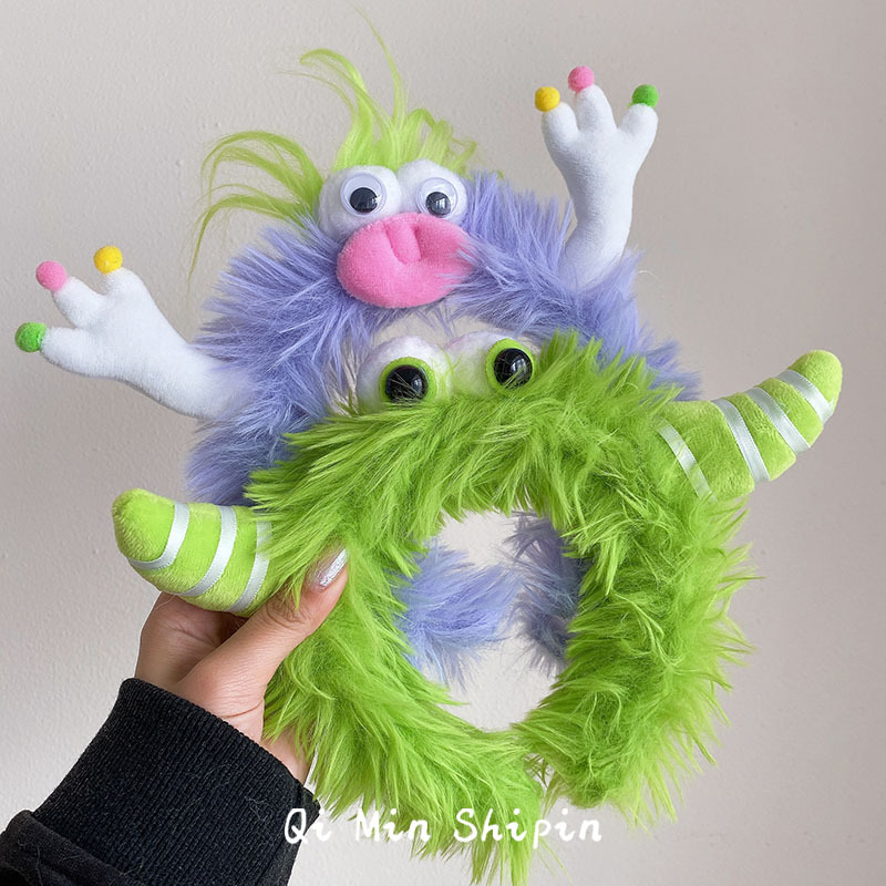 Funny Plush Headbands For Wome - Winter Headband Fleece recension och pris