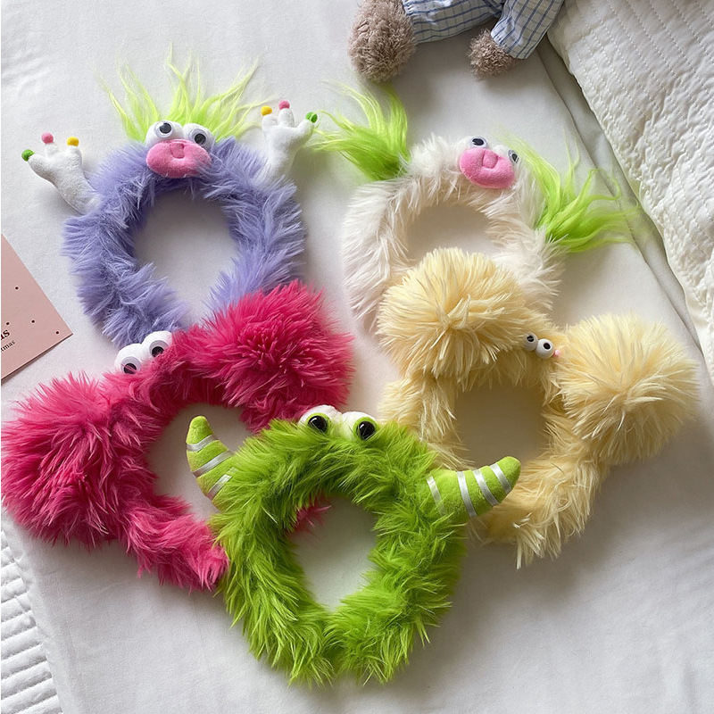 Funny Plush Headbands For Wome - Winter Headband Fleece recension och pris