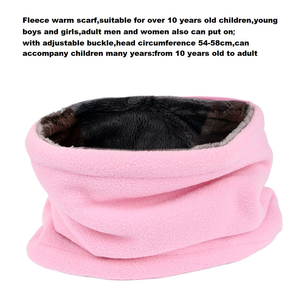 Winter Warm Plush Fleece Girl  - Neck Gaiter Fleece recension och pris