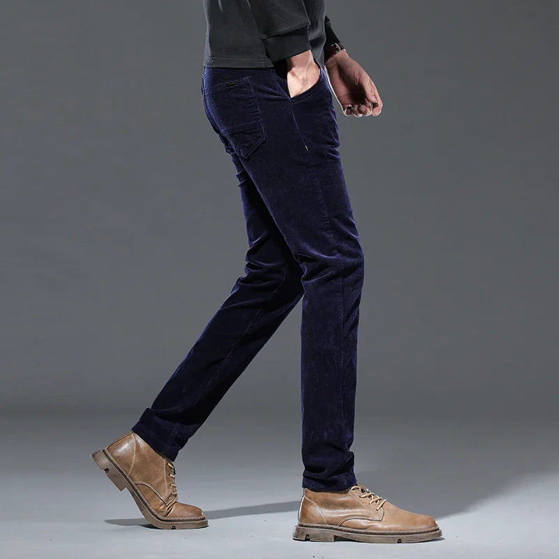 Winter New Men's Corduroy Flee - Corduroy Pant Warm recension och pris