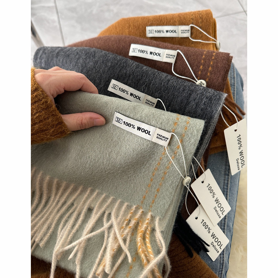 Elegant Good Quality 100% Wool - Wool Scarf Men recension och pris