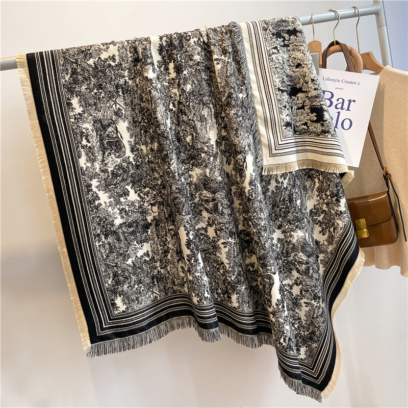 Luxury Scarf Women Cashmere Bl - Cashmere Pashmina Wrap recension och pris