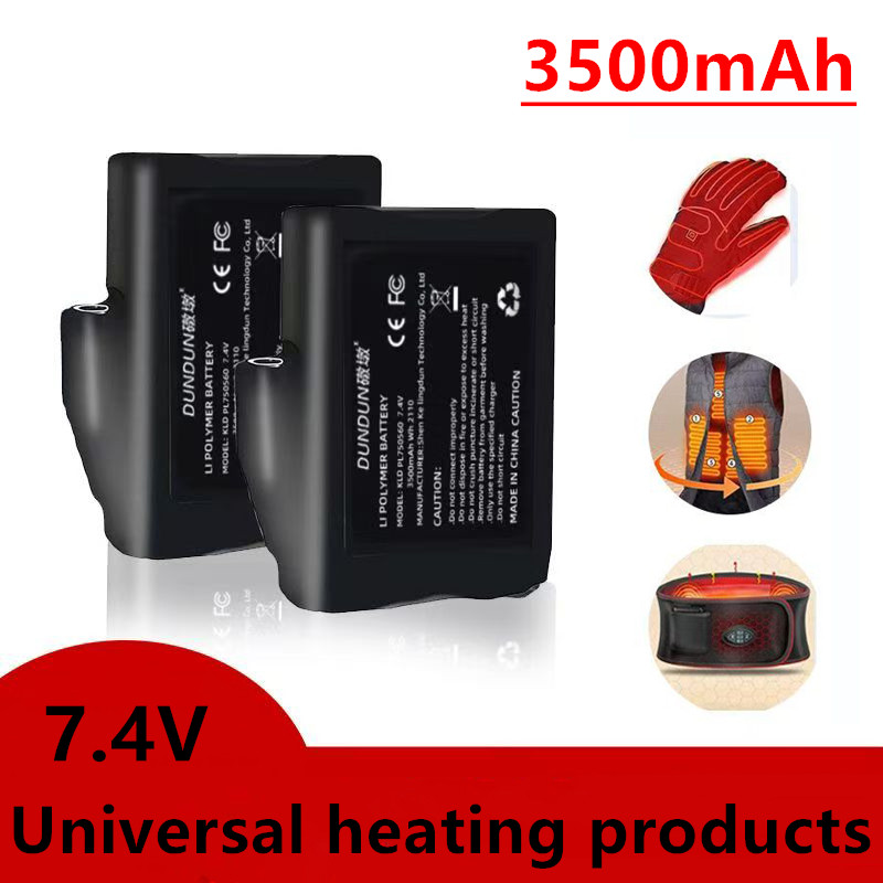 Heated Gloves Battery 7.4V 350 - Heated Vest Battery recension och pris