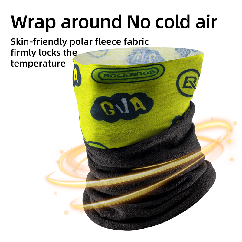 ROCKBROS Winter Warm Fleece Ba - Neck Gaiter Fleece recension och pris