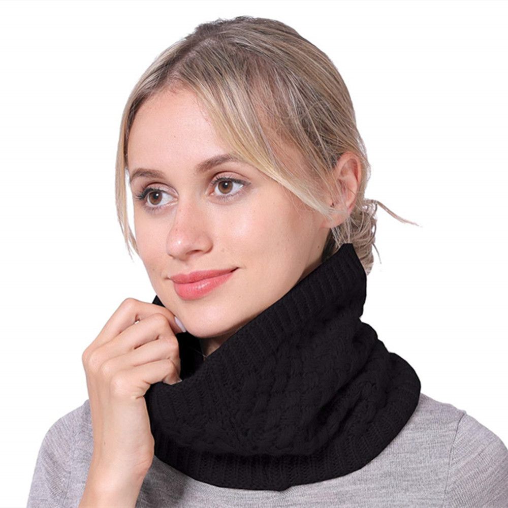 Knitted Scarf Neck Scarves Win - Wool Scarf Men recension och pris