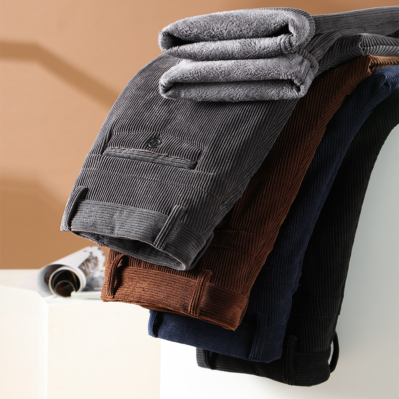Winter Men's Fleece Corduroy P - Corduroy Pant Warm recension och pris