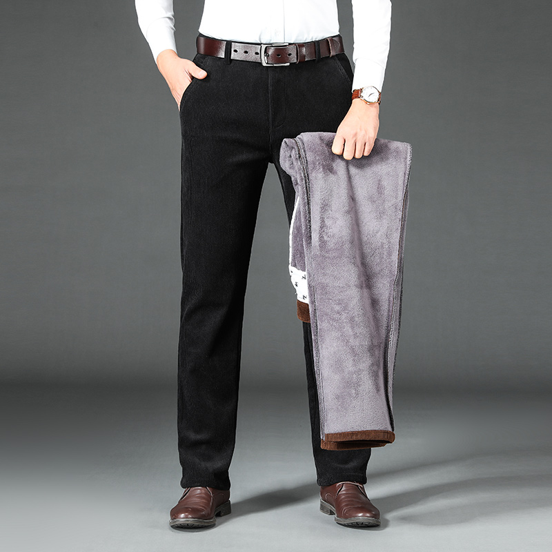 Winter Men's Fleece Corduroy P - Corduroy Pant Warm recension och pris