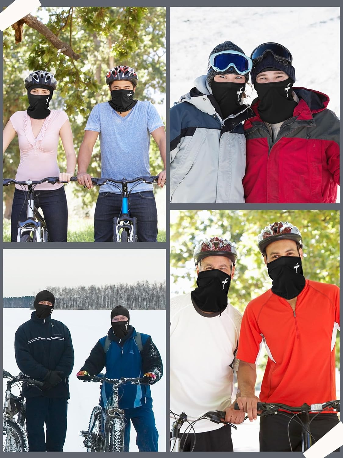 2 Pcs Full Face Mask Balaclava - Balaclava Ski Mask recension och pris