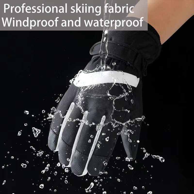 MuqiNush Waterproof Windproof  - Snow Glove Insulated recension och pris